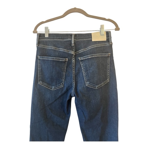 CITIZENS OF HUMANITY Isola High Rise Straight Crop Dark Jeans Women's Size 28 - Picture 8 of 16